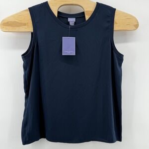 Laura Scott Sleeveless Top Womens Large Petite Tank Shirt Office Workwear NWT